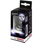 H4 472 Bosch Gigalight Plus 120 Halogen Headlight Bulb 12V 60/55W - 1987301650 - P43T